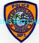 FLORIDA,PUNTA GORDA POLICE HAT PATCH 1_wm